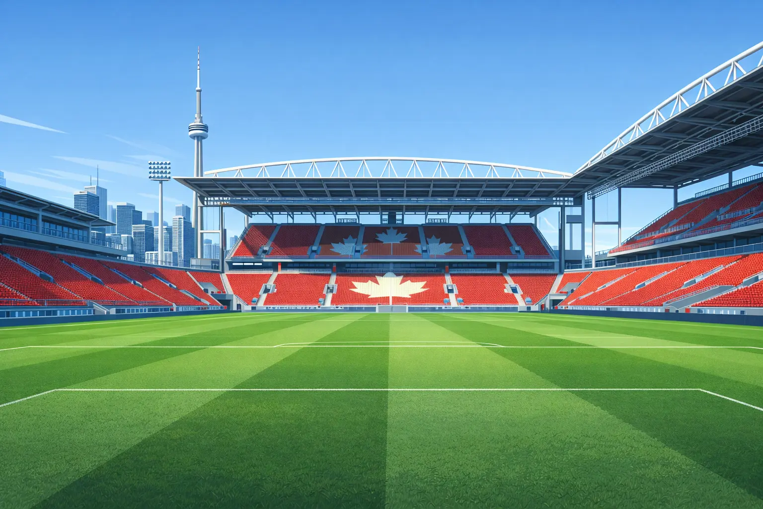 BMO Field à Toronto, stade canadien de la Coupe du Monde 2026