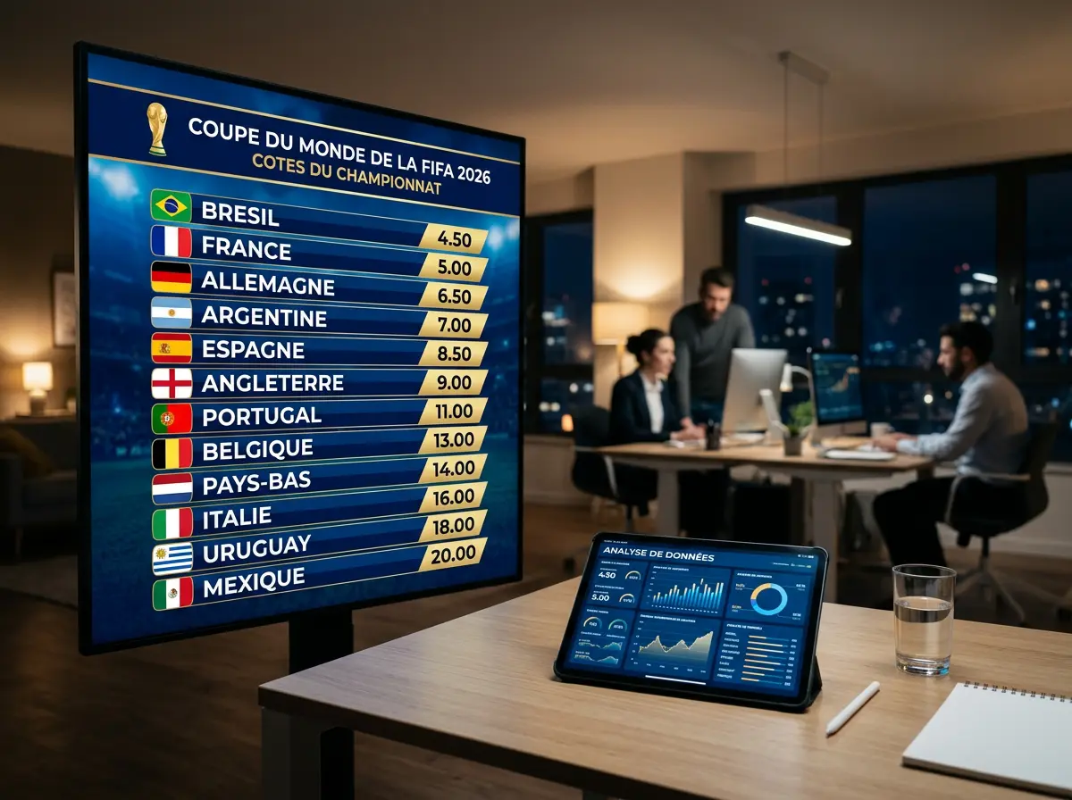 Analyse des cotes pour le titre de meilleur buteur du Mondial 2026 avec portraits des attaquants favoris