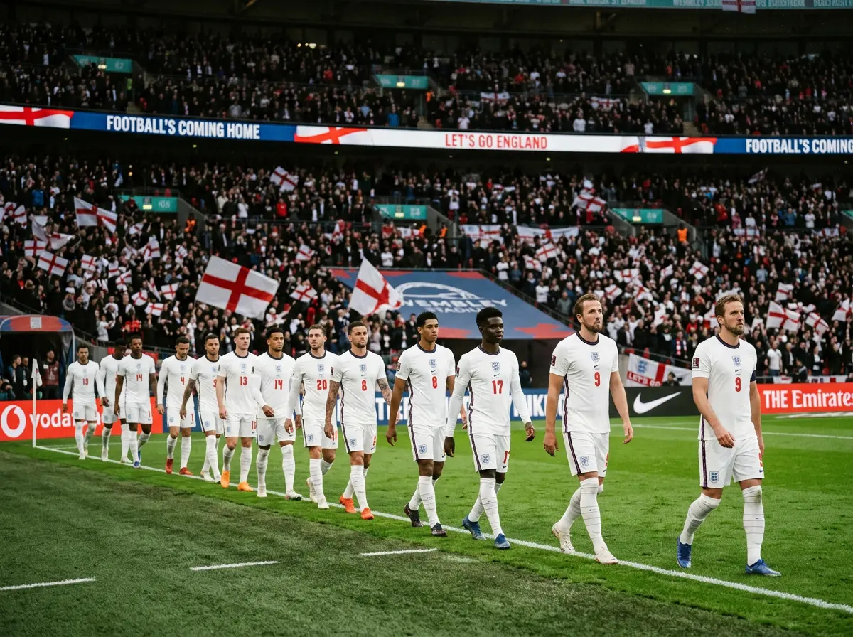 Sélection anglaise de football Three Lions pour la Coupe du Monde 2026