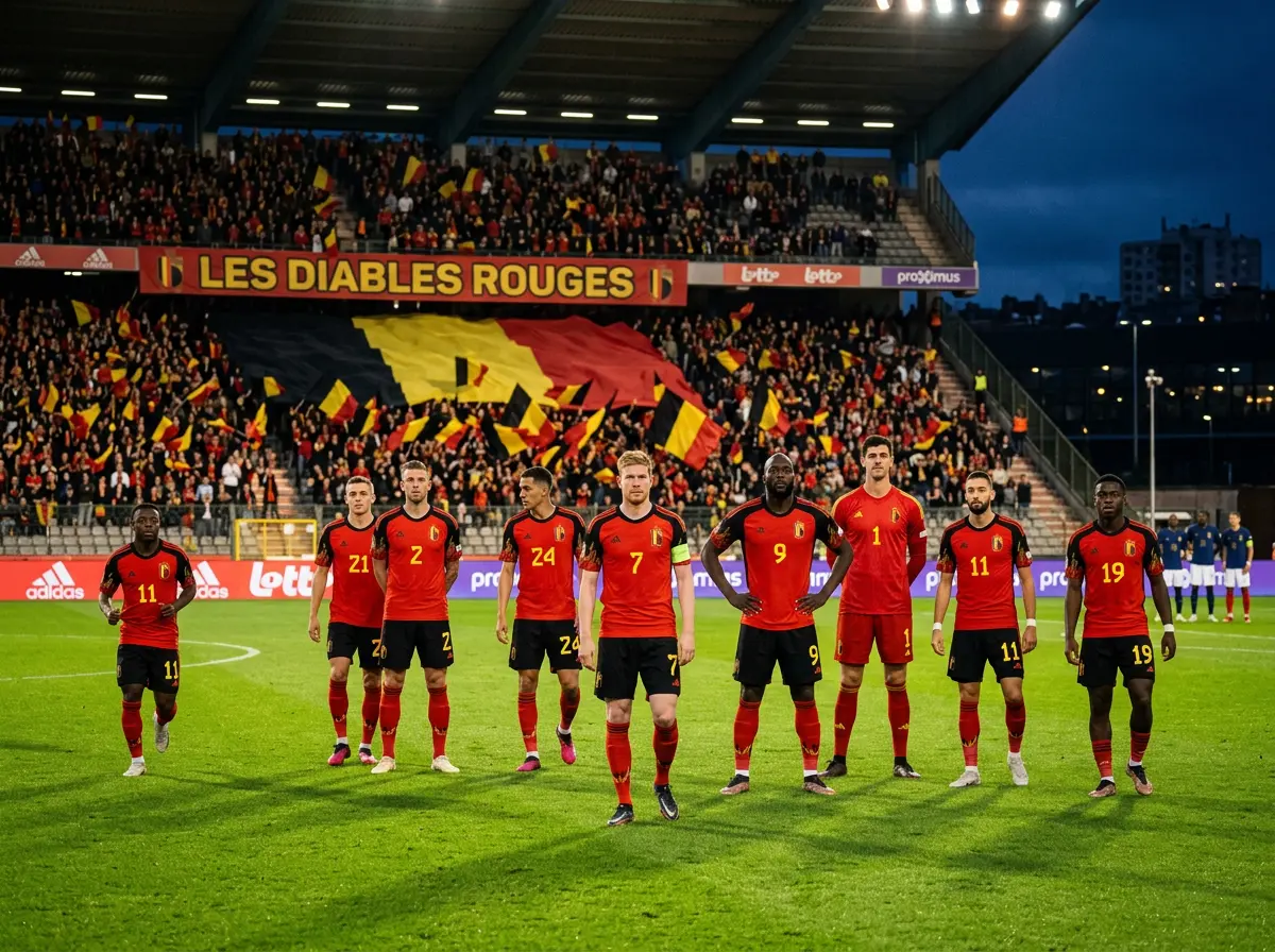Sélection belge de football Diables Rouges pour la Coupe du Monde 2026