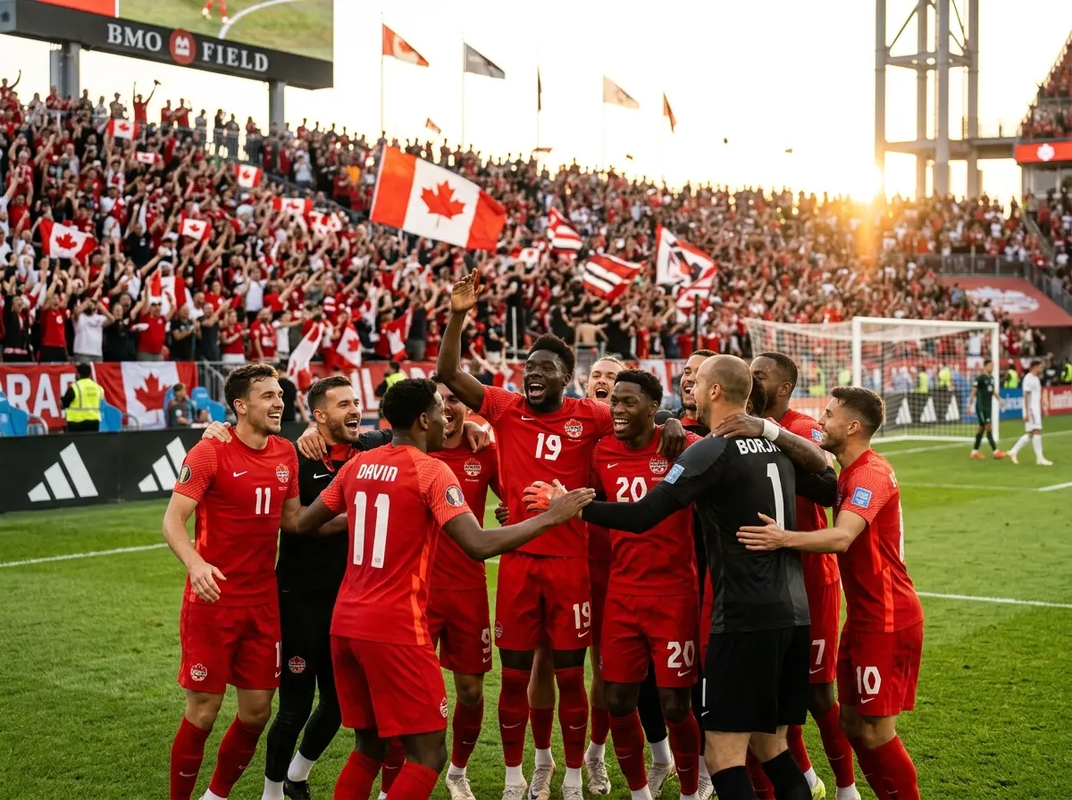 Équipe nationale du Canada de football préparant la Coupe du Monde 2026 sur son territoire