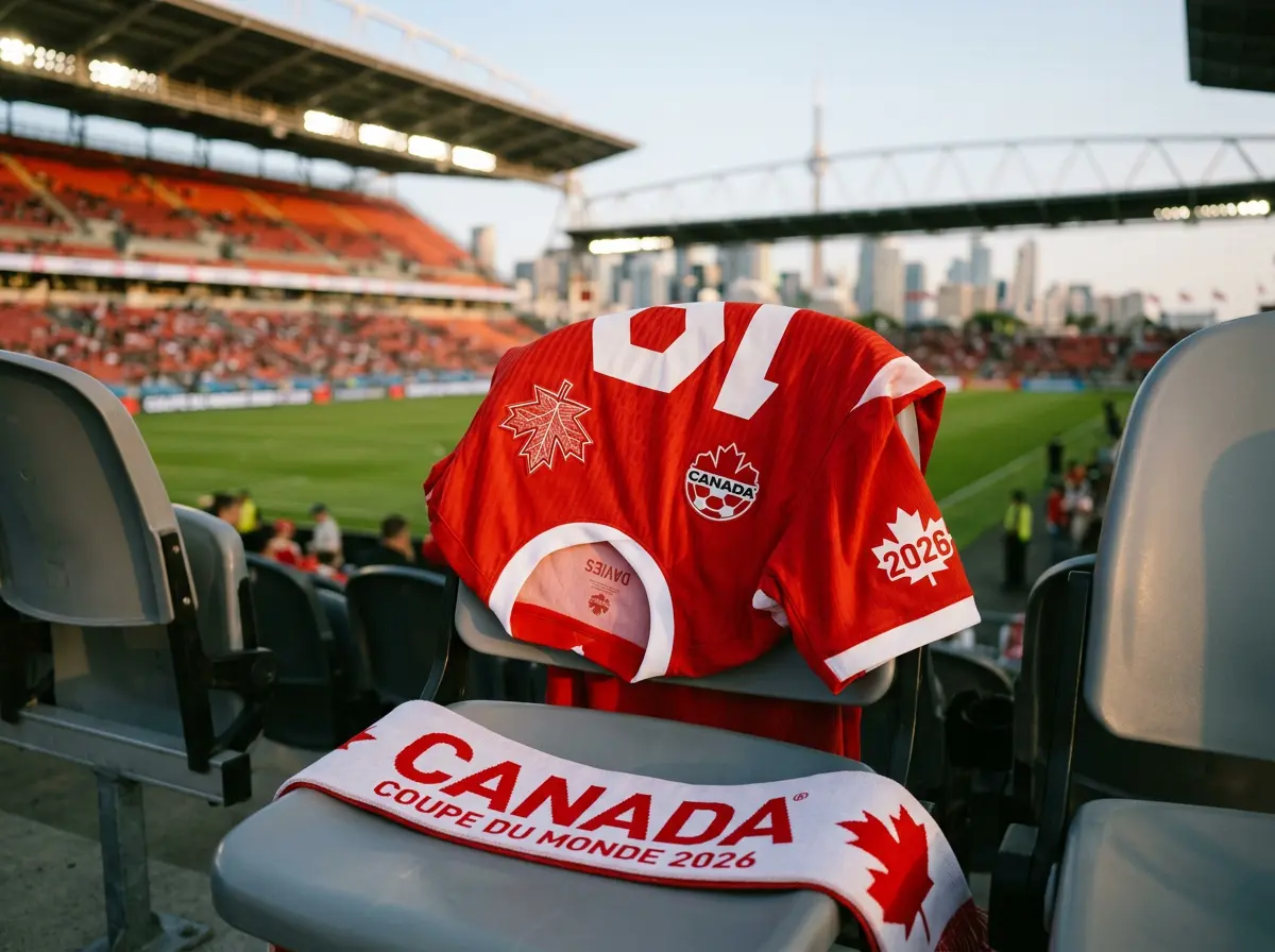 Équipe nationale du Canada avec drapeau et analyse des chances pour la Coupe du Monde 2026